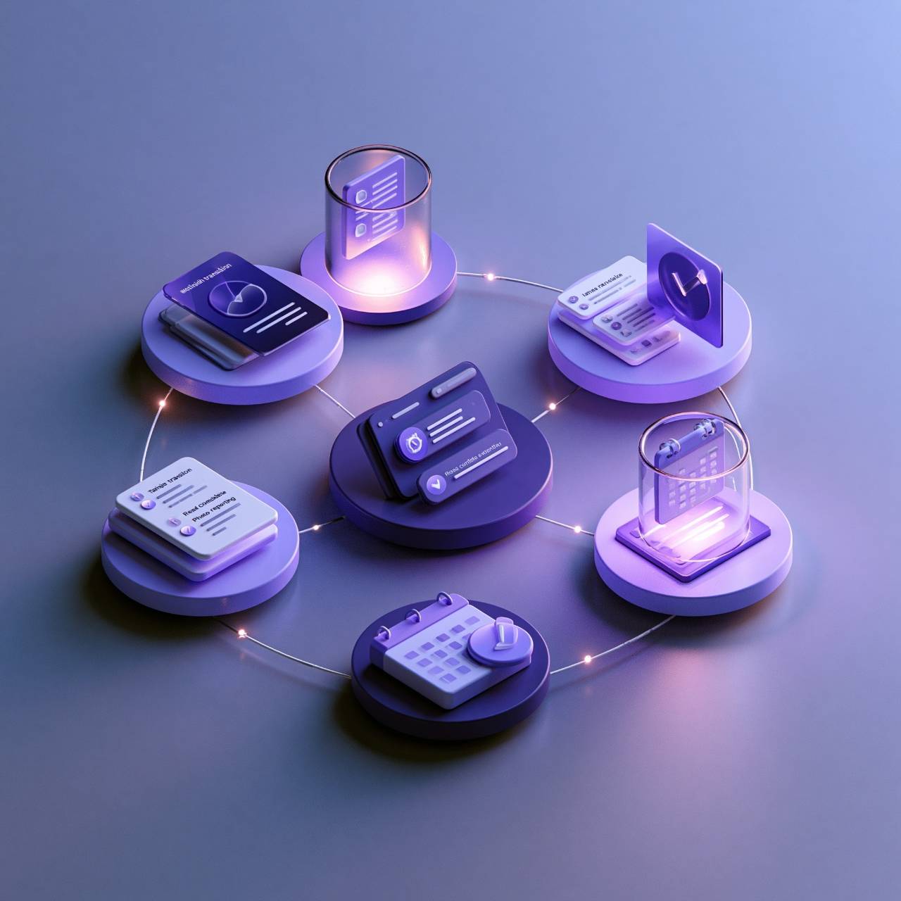 無界 X AI 六大核心功能示意圖